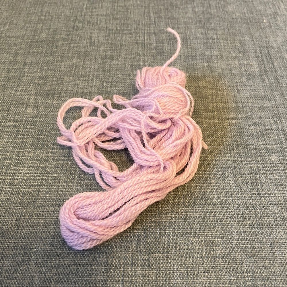 Purple Needlepoint Thread Yarn